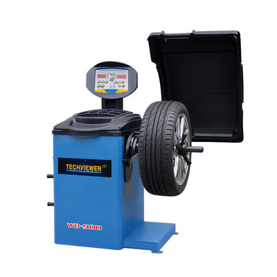 ISO 140RPM Motorcycle Tyre Balancing Machine High Accuracy